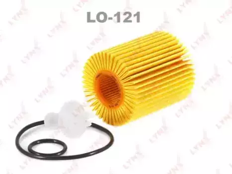 Фильтр масляный LYNXAUTO LO-121 Toyota Auris/Avensis 2.0D-2.2D 05>