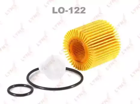 Фильтр масляный LYNXAUTO LO-122 Toyota Auris/IQ/Yaris 05>