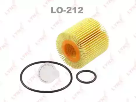 Фильтр масляный LYNXAUTO LO-212 TOYOTA Alphard 2.5h-3.5 08>/Auris (E150/E180) 1.4D 07> Camry (V40/V50/V70)