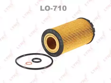 Фильтр масляный LYNXAUTO LO-710 Jeep Cherokee 2.5CRD, Hyundai Elantra/Trajet 2.0CRD 01>