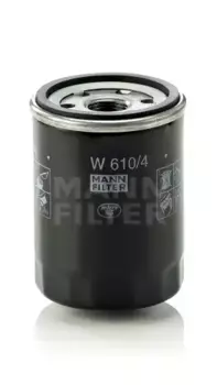 Фильтр масляный MANN-FILTER W 610/4 Nissan Primera/Sunny 2.0i/GTi 90>/Micra 1.0-1.4 16V 92>