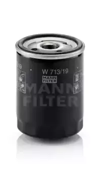 Фильтр масляный MANN-FILTER W 713/19 Ford Mondeo/Fiesta/Escort 1.8D/TD 89>, Mazda 121 1.8D 96>