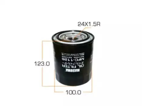 Фильтр масляный MASUMA MFC1126 Toyota Land Cruiser 2.4D-4.2TD 85>/Avensis 99>