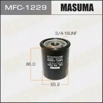 Фильтр масляный MASUMA MFC1229 Suzuki Vitara/Grand Vitara 1.6-2.7/16V/V6 24V