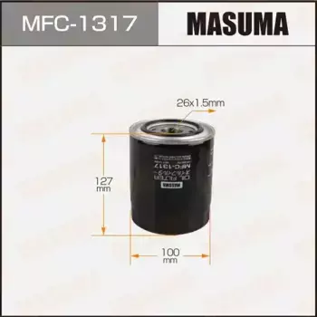 Фильтр масляный MASUMA MFC1317 Mitsubishi, Mazda, Hyundai