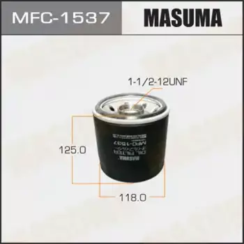 Фильтр масляный MASUMA MFC-1537 Isuzu Elf/Forward/Journey, Mazda Titan