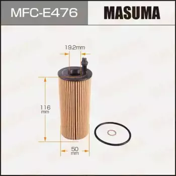 Фильтр масляный MASUMA MFC-E476 BMW F10 2.0/3.0D 10>/F30 2.0D 11>