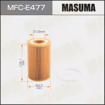 Фильтр масляный MASUMA MFC-E477 Audi A4/A6/A8 2.4-3.2FSi 04>