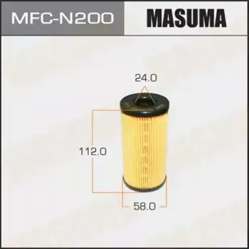 Фильтр масляный MASUMA MFC-N200 Nissan Qashqai, Renault Megane II, Opel Vivaro 2.0CDTi/2.5CDTi 05>