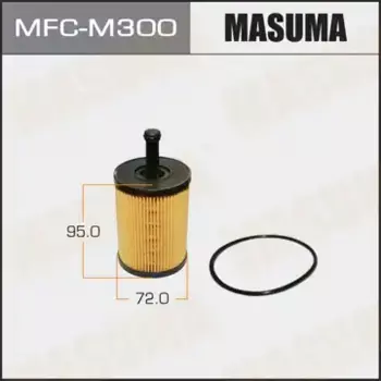 Фильтр масляный MASUMA MFCM300 Skoda Fabia 1.9TDi 07>, Seat Toledo 2.3 V5 01-06, VW Golf 4 2.3 V5 00-05
