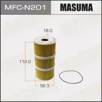 Фильтр масляный MASUMA MFCN201 Nissan Qashqai, Renault Megane II, Opel Vivaro 2.0CDTi/2.5CDTi 05>