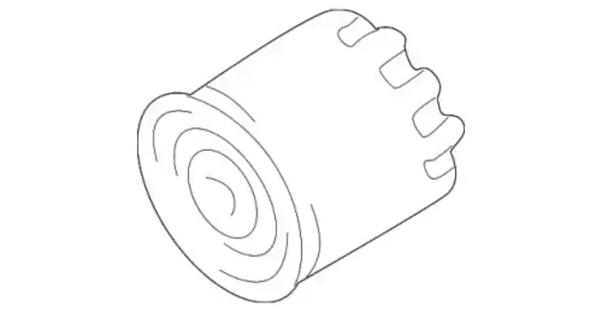 Фильтр масляный MAZDA B6Y1-14-302A