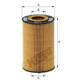 Фильтр масляный HENGST E149H D114 MB all 6.3 AMG 06>