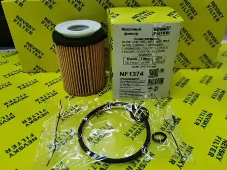 Фильтр масляный НЕВСКИЙ ФИЛЬТР NF1374