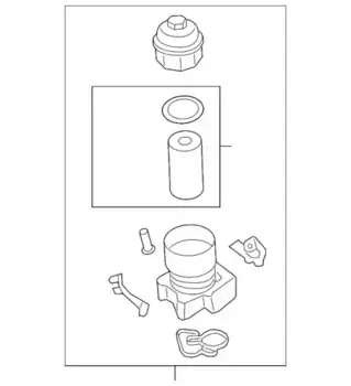 Фильтр масляный PORSCHE PAB115401