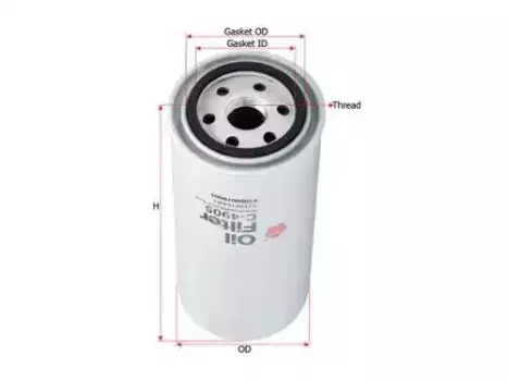 Фильтр масляный SAKURA C4905 RVI