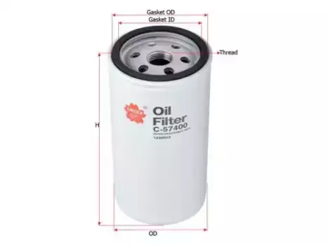 Фильтр масляный SAKURA C57400