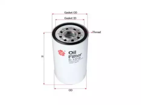 Фильтр масляный SAKURA C-1315 HINO