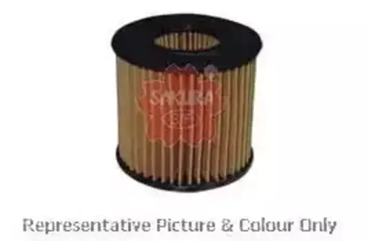 Фильтр масляный SAKURA EO11080 Toyota IQ/Urban Cruiser/Yaris 1.4D-4D 06>