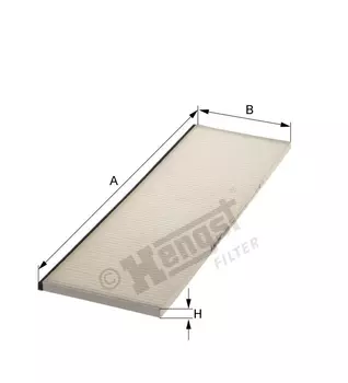 Салонный фильтр HENGST E1923LI MAN, MB