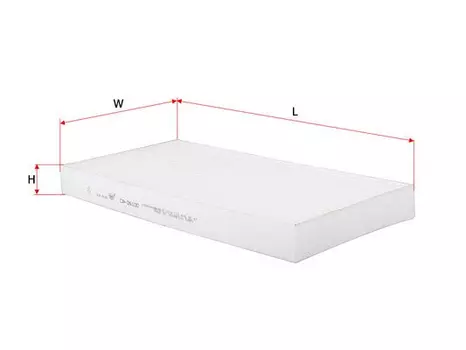 Салонный фильтр SAKURA CA-26100 MB SLK R171 1.8-5.5 04>