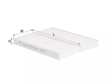 Салонный фильтр SAKURA CA1809S NISSAN Navara/Pathfinder 2.5DCi 4WD 05>