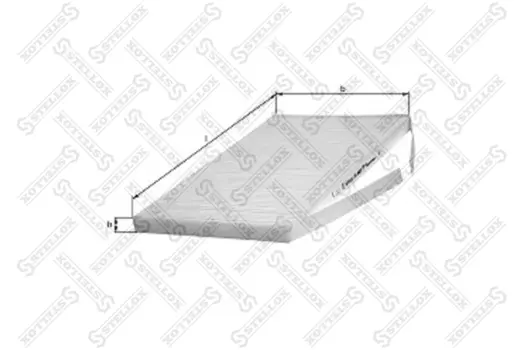 Салонный фильтр STELLOX 71-10058-SX AUDI A6/S6 1.8-2.5TDi 94-97