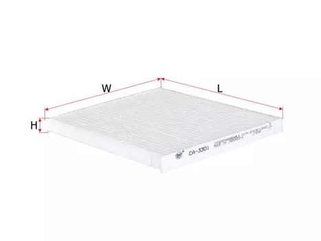 Салонный фильтр SAKURA CA3301 TOYOTA Prius/Rav4/Yaris/Yaris Verso 99>