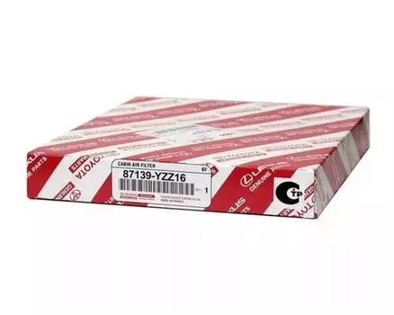 Салонный фильтр TOYOTA 87139YZZ16 TOYOTA Yaris/RAV 4 05>/Corolla/Hi-Lux/Fortuner/Highlander 07>