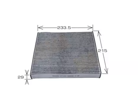 Салонный фильтр MASUMA MC-229CL Lexus GS/LS/SC 3.0/4.3 00>