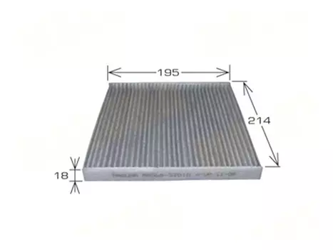 Салонный фильтр MASUMA MC-224CL TOYOTA Rav 4/Yaris/Yaris Verso 99>