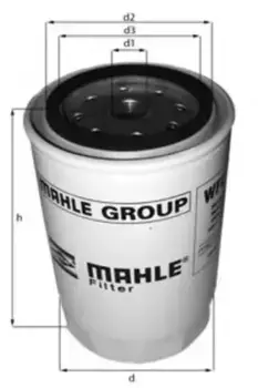 Фильтр системы охлаждения MAHLE WFC 17 Volvo F16/FH12/16/FL12/FM7