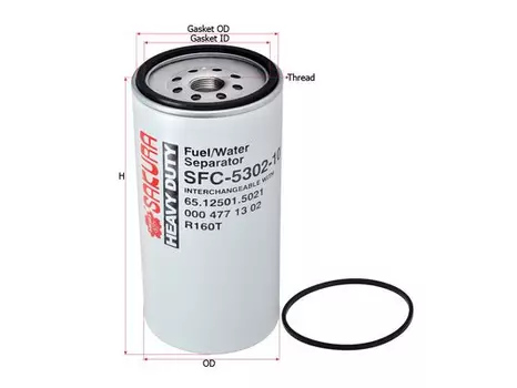 Топливный фильтр SAKURA SFC-5302-10 MB Actros/Actros MP2 Axor