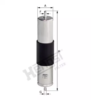 Топливный фильтр HENGST H108WK BMW E36/M3/E34/E38/E39/E46/Z3 1.6i-5.4i 94>