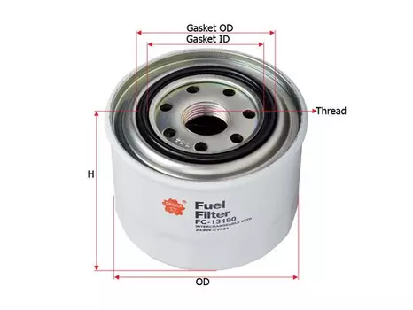 Топливный фильтр SAKURA FC13190 HINO