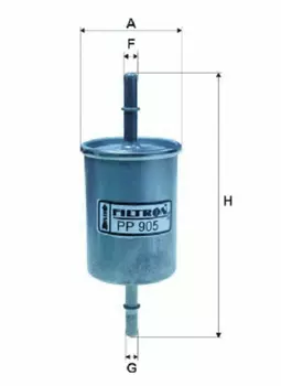 Топливный фильтр FILTRON PP 831/1 Renault Laguna/Megane 1.6-3.0 96>, Peugeot 106-406 1.1-3.0 95>