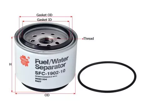 Топливный фильтр SAKURA SFC-1902-10 Volvo