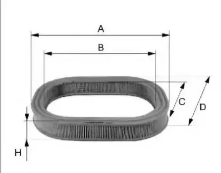 Фильтр воздушный FILTRON AE344/2