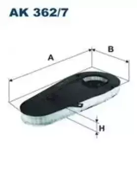Фильтр воздушный FILTRON AK 362/7