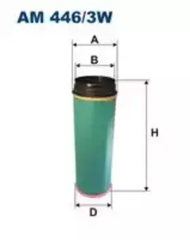 Фильтр воздушный FILTRON AM 446/3W