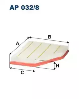 Фильтр воздушный FILTRON AP032/8