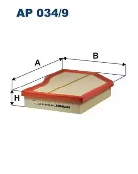Фильтр воздушный FILTRON AP0349