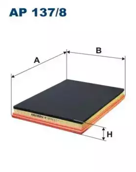 Фильтр воздушный FILTRON AP137/8
