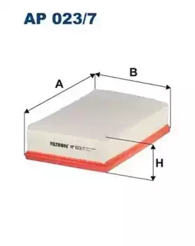 Фильтр воздушный FILTRON AP 023/7