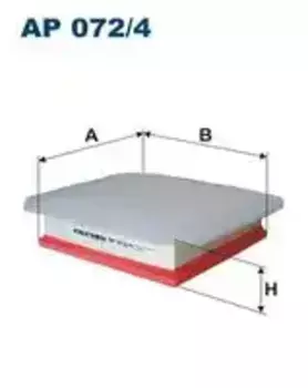 Фильтр воздушный FILTRON AP 072/4