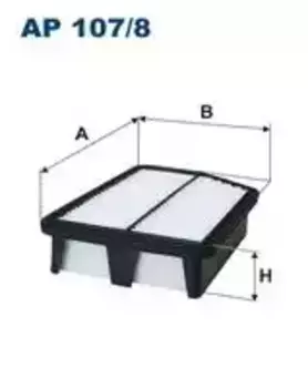 Фильтр воздушный FILTRON AP 107/8