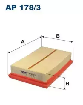 Фильтр воздушный FILTRON AP 178/3