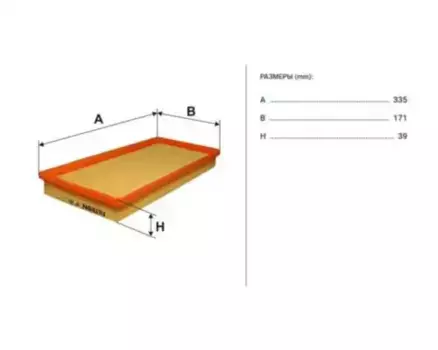 Фильтр воздушный FILTRON AP 182