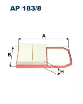Фильтр воздушный FILTRON AP 183/8