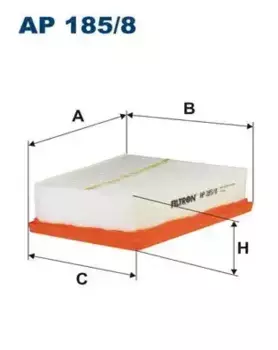 Фильтр воздушный FILTRON AP 185/8